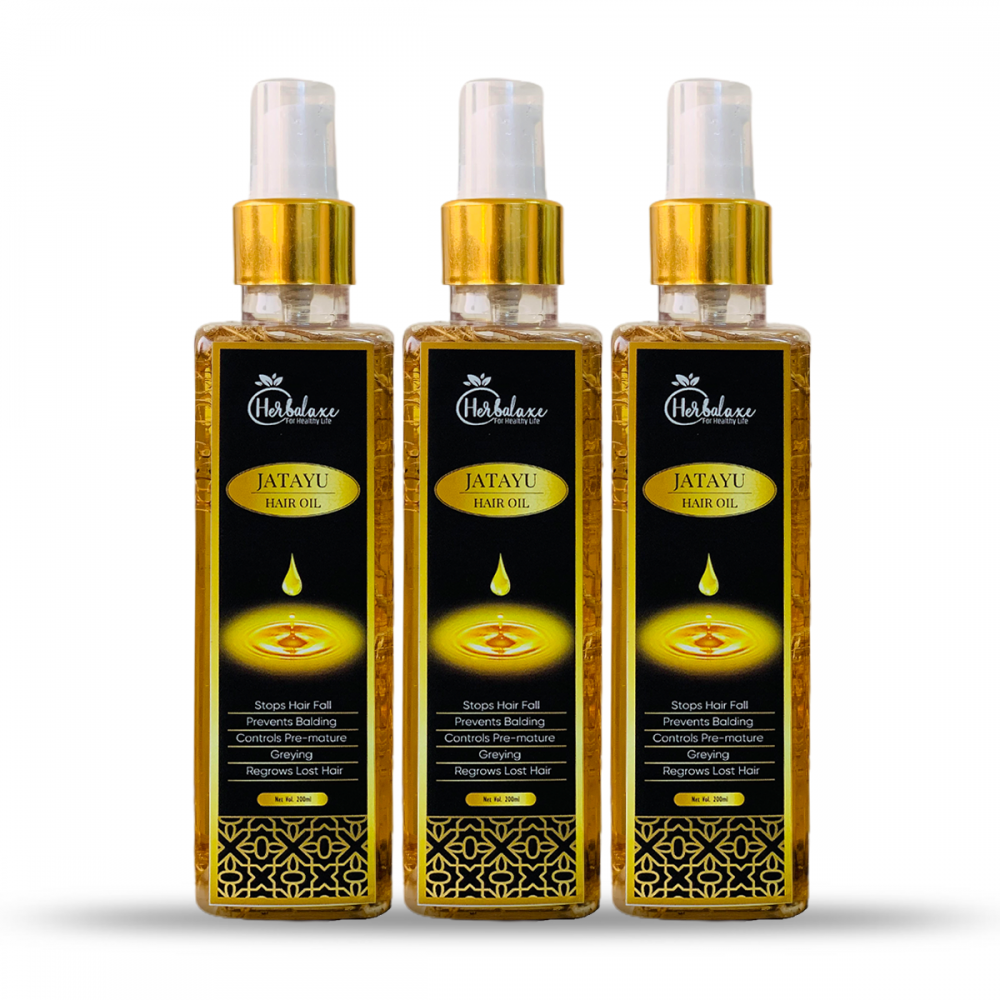 Jatayu Hair Oil 200ml 3 Bottles	